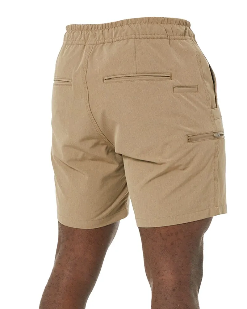 Tradies Hybrid Jetlite Shorts Value Pack - Khaki