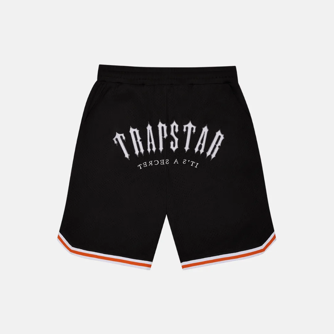 Trapstar Irongate Arch Basketball Set - Black/White/Orange