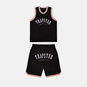 Trapstar Irongate Arch Basketball Set - Black/White/Orange