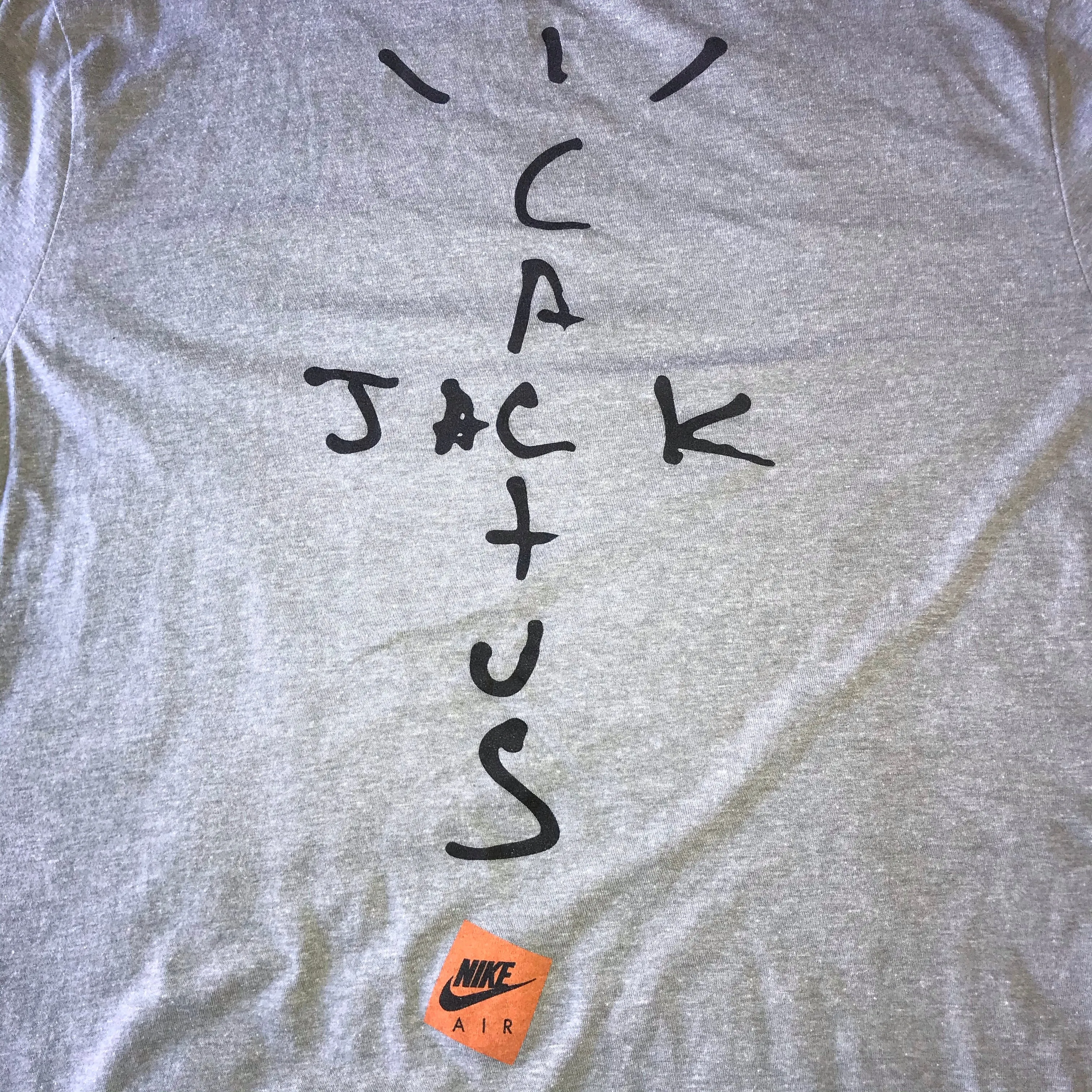 Unreleased Cactus Jack Nike Houston Exclusive Tee (Grey)