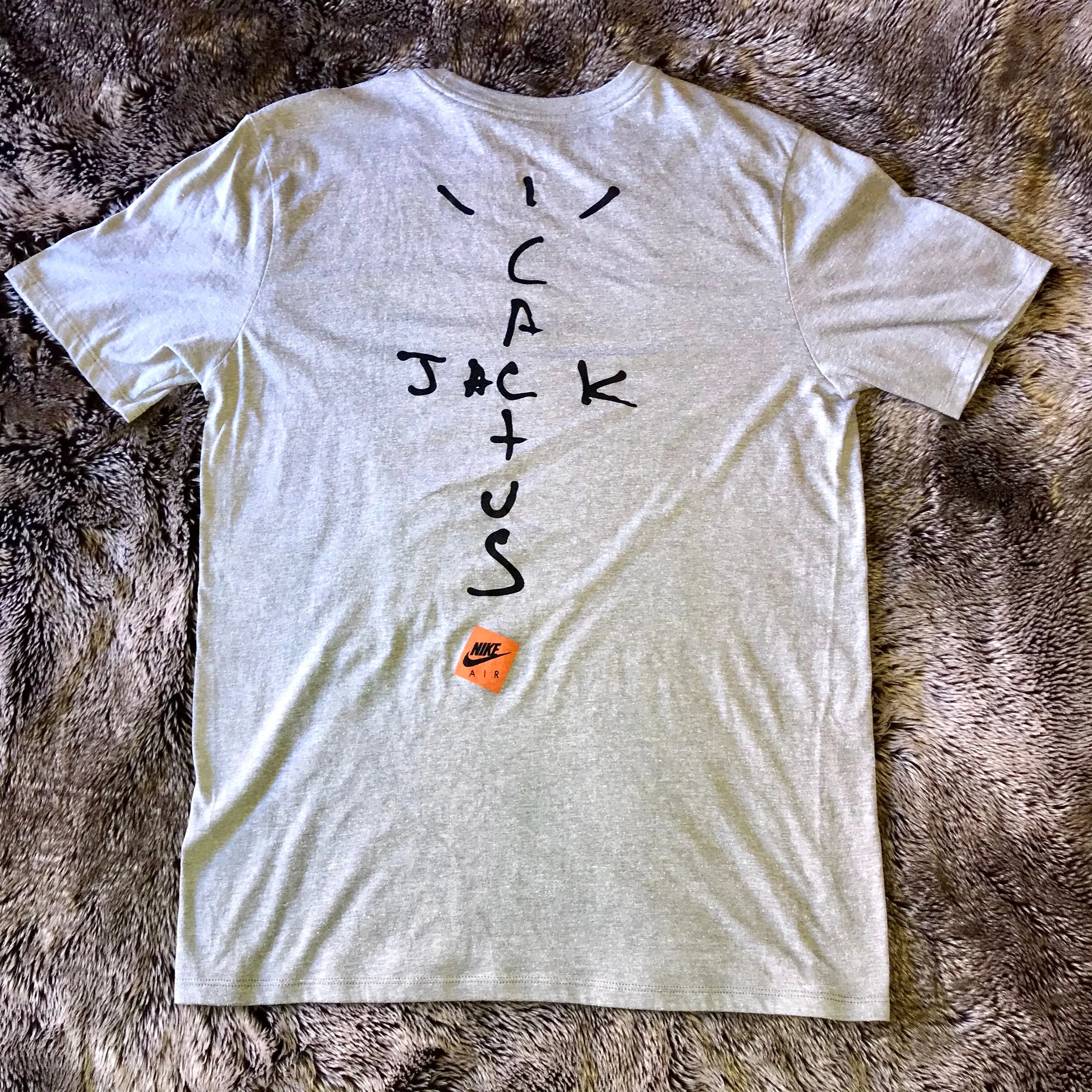 Unreleased Cactus Jack Nike Houston Exclusive Tee (Grey)