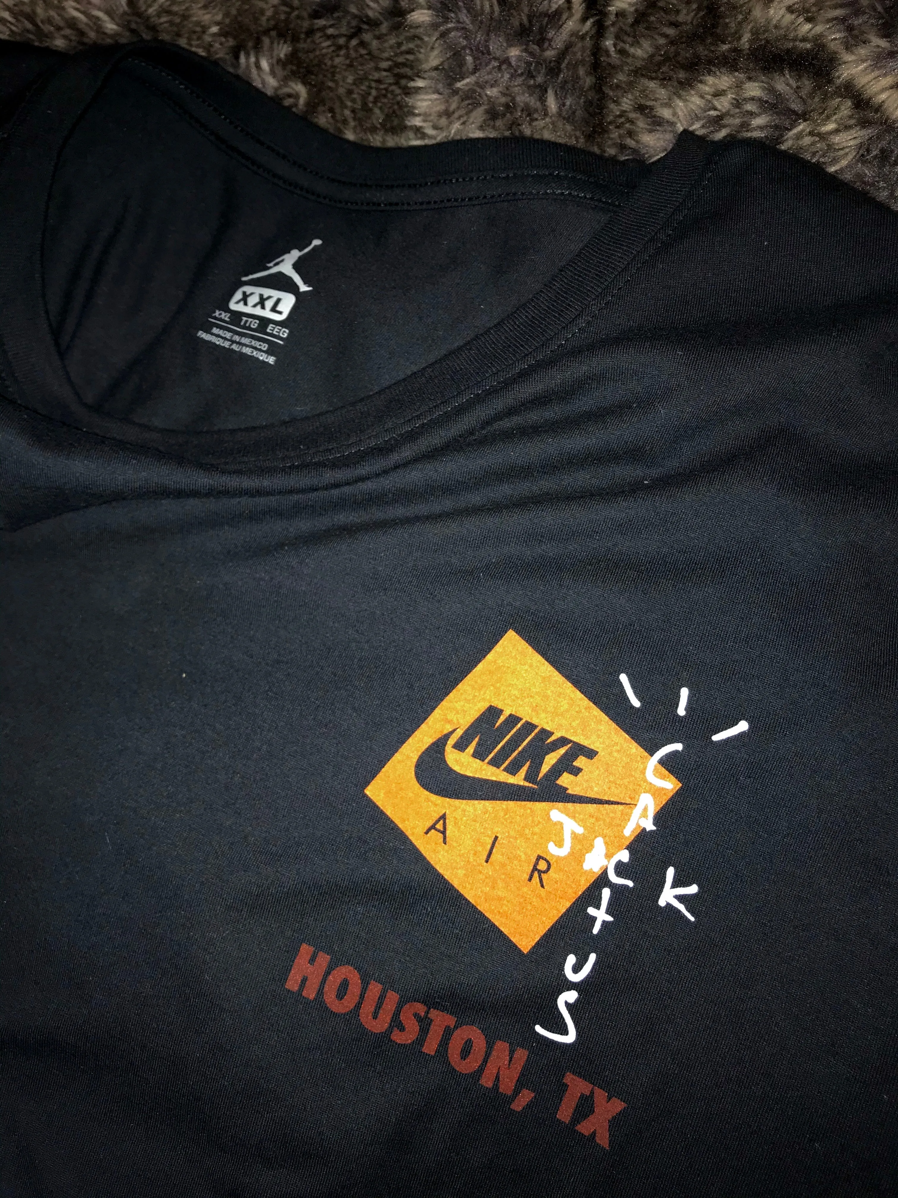 Unreleased F&F Jordan Nike X Cactus Jack Houston Tee