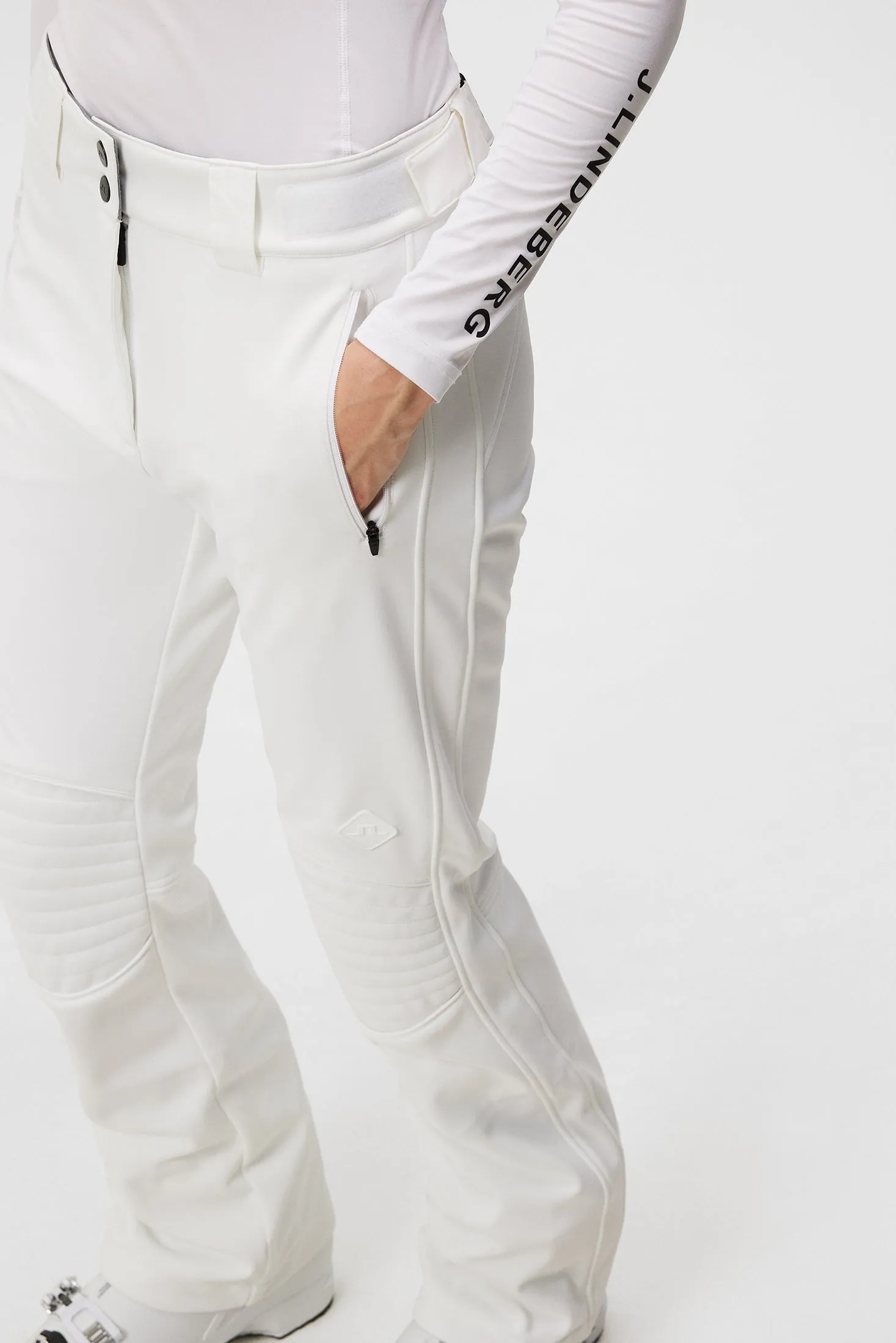 W Stanford Pant / White