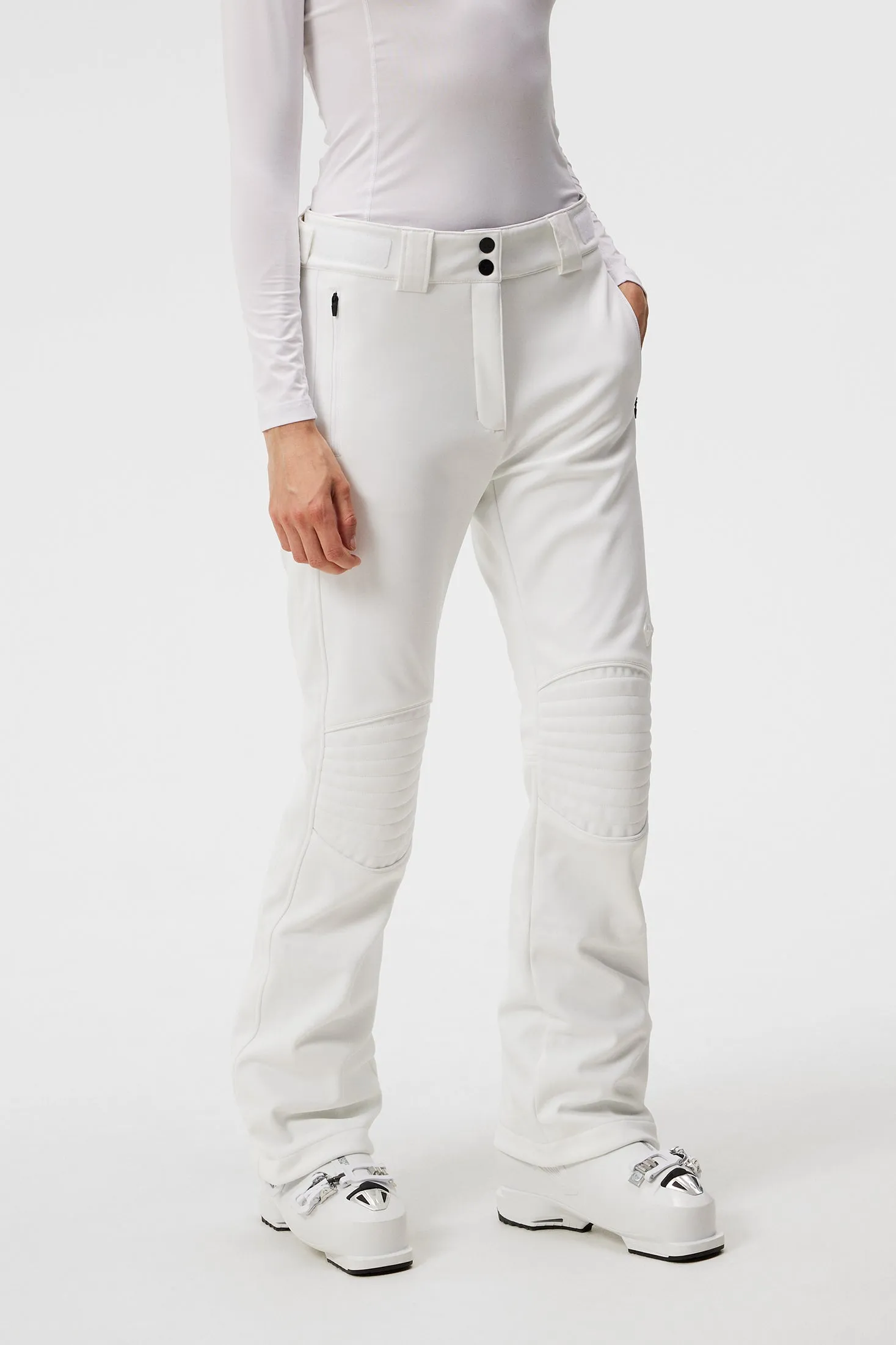 W Stanford Pant / White