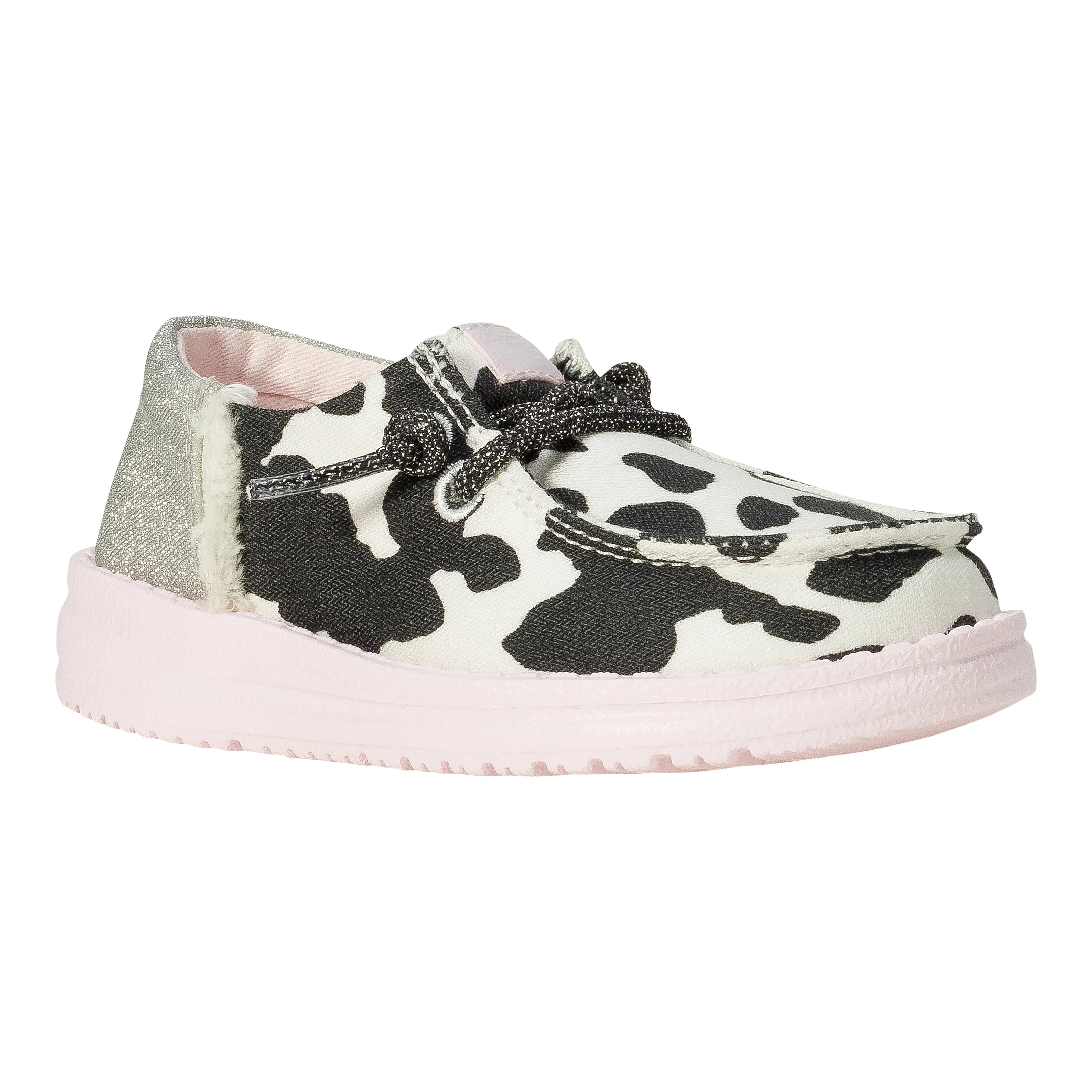 Wendy Funk Toddler Cow - Black/Pink