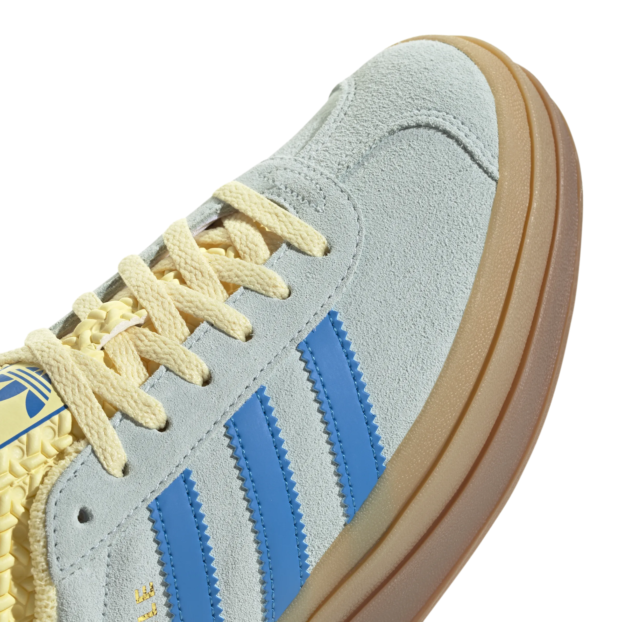 Wmns Gazelle Bold 'Almost Blue Yellow'